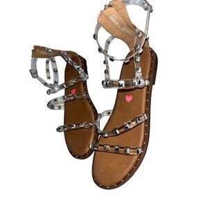 Steve Madden Size 4 Strappy Gladiator Sandals‎ NWOT